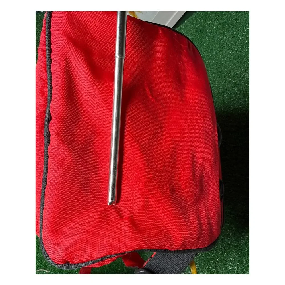 Vintage Marlboro Adventure Team Lizard Rock Cooler Bag Red Insulated Travel Tote